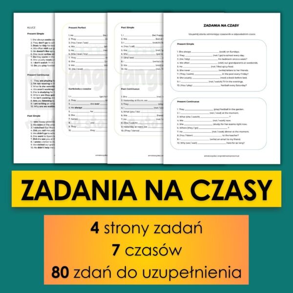 ZADANIA NA CZASY w PDF