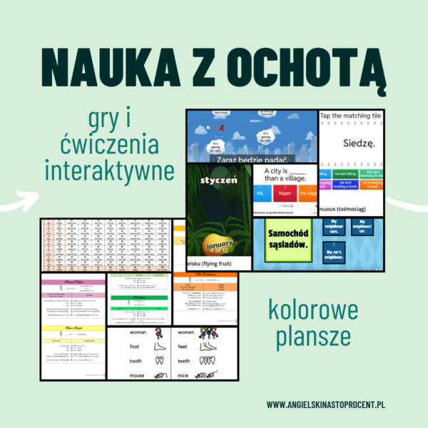 GRY I ĆWICZENIA ONLINE, PLANSZE