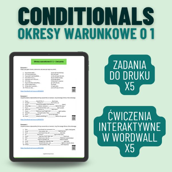 Okresy warunkowe 0 i 1 - ćwiczenia -MIN