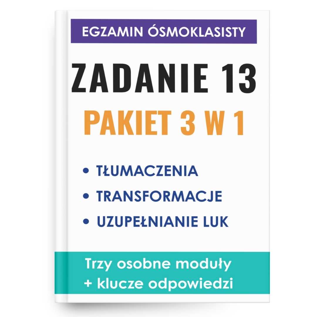 Zadanie 13 - pakiet 3 w 1 - E8