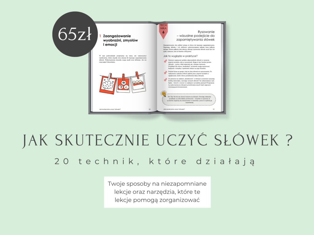 Pakiet E8 Jak skutecznie uczyć słówek