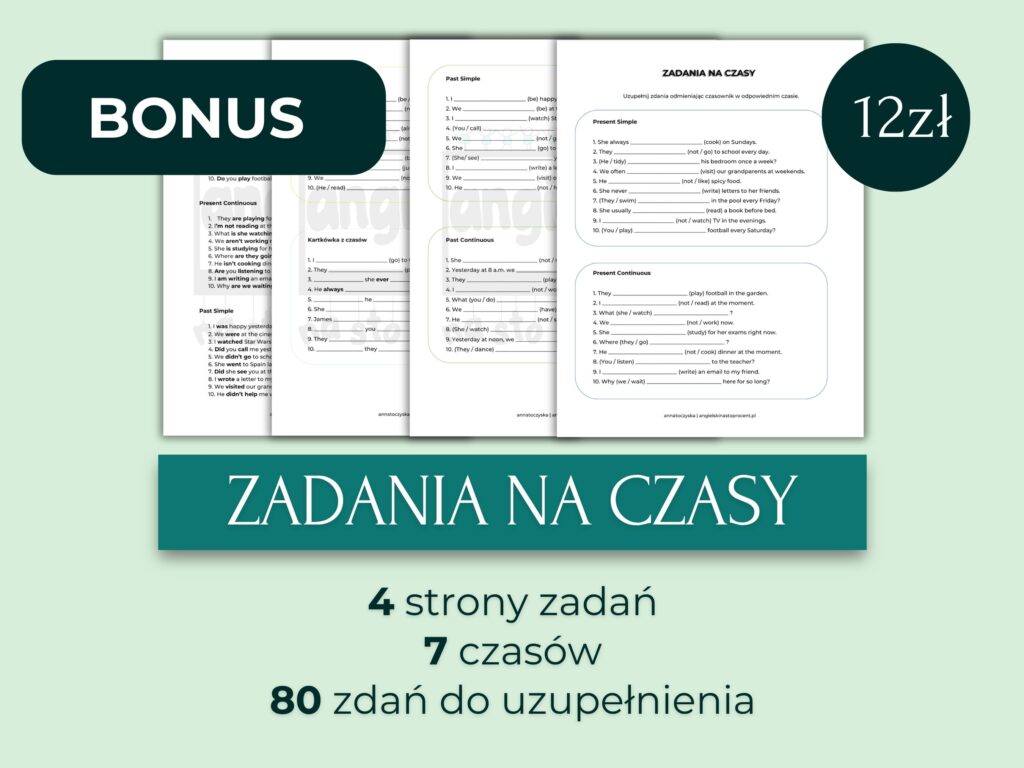 Pakiet E8 Zadania na czasy